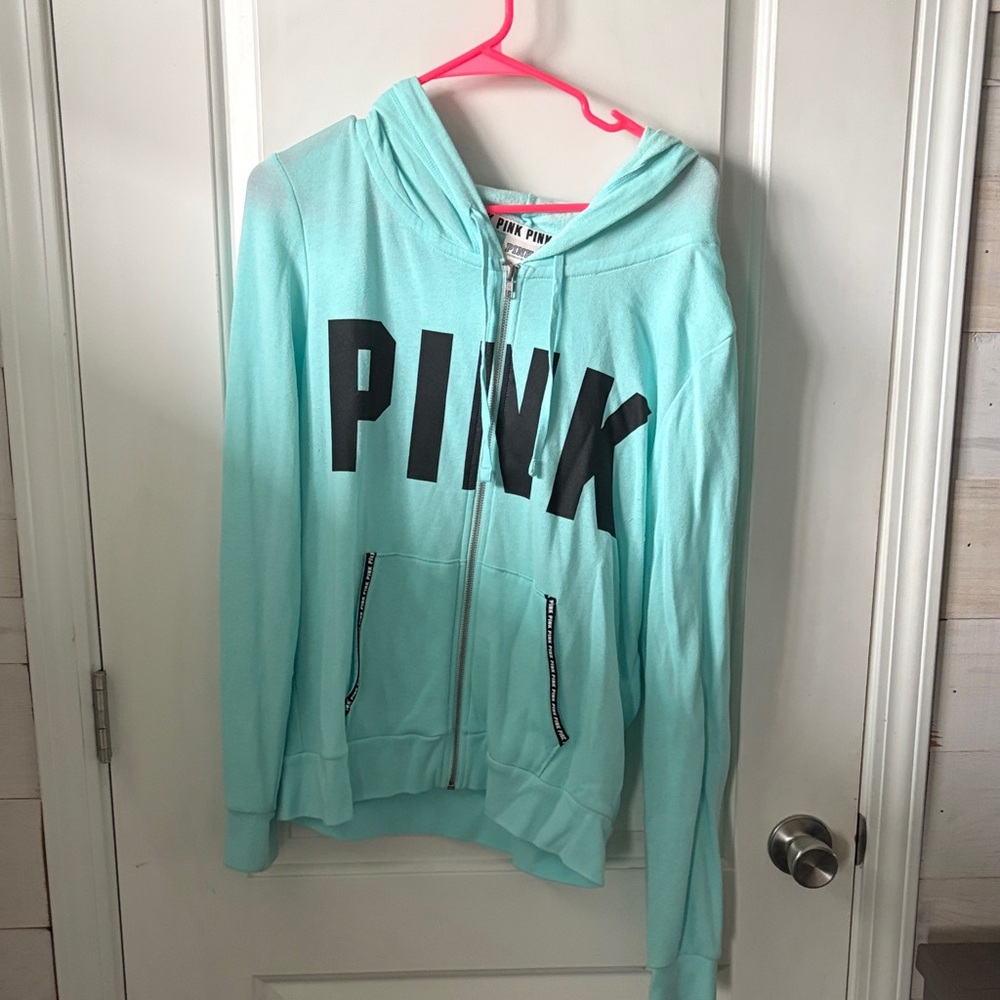 Mint Green PINK Hoodie